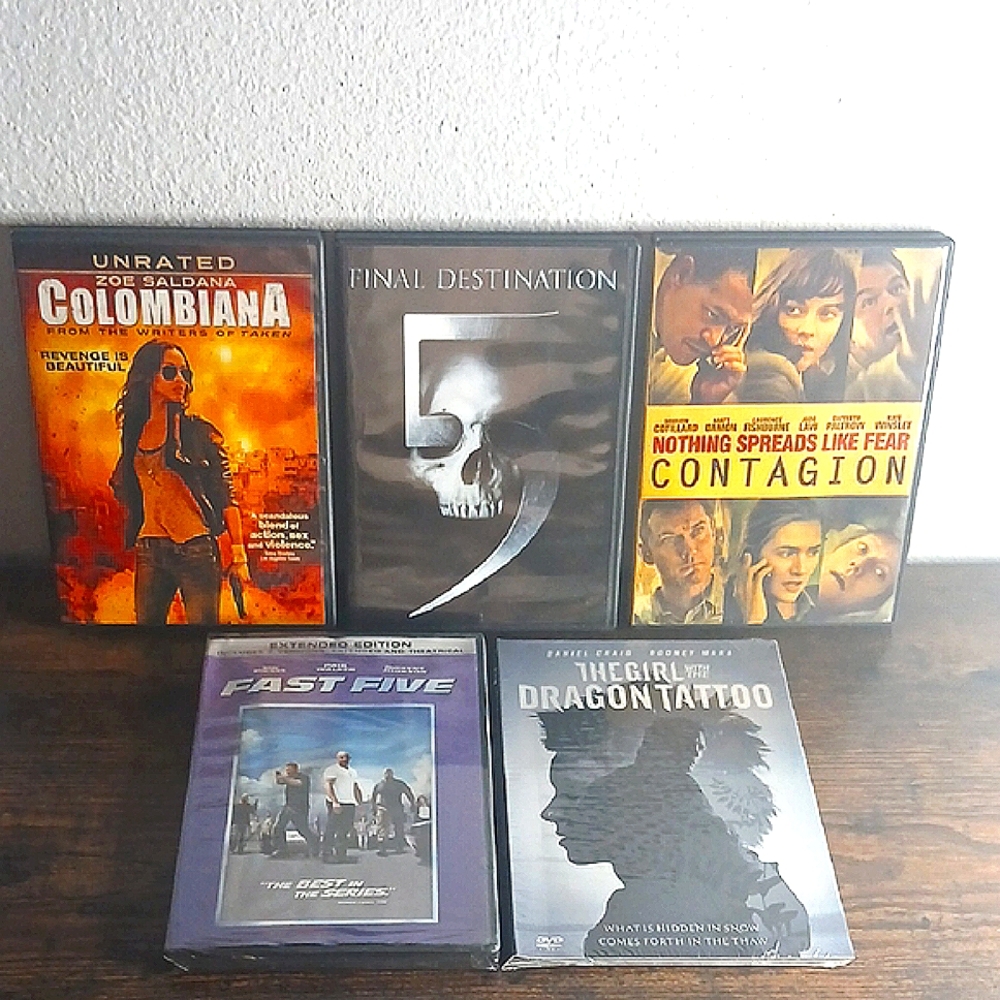 DVD Movie Collection - Action and Thriller